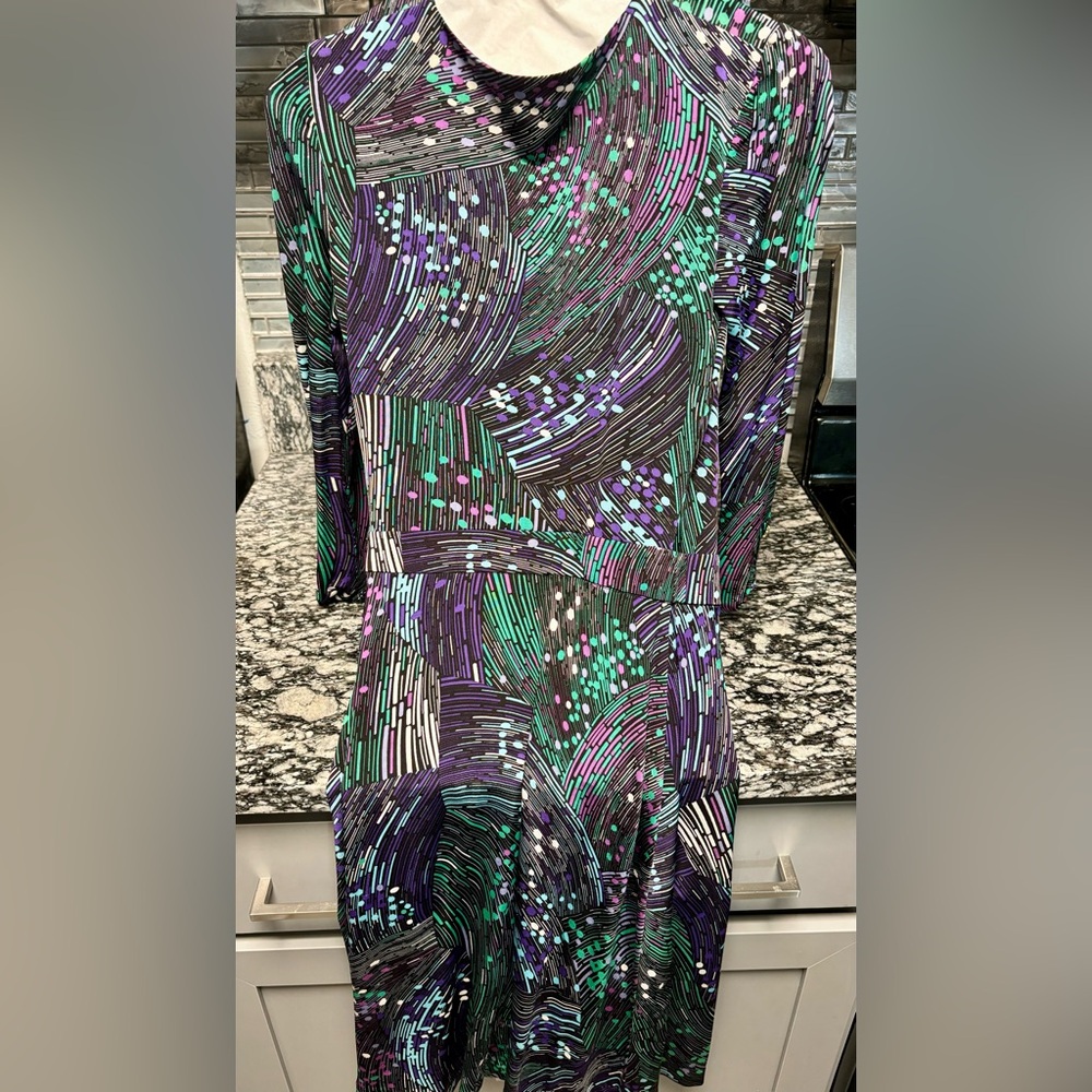 Cache wrap dress - Picture 5 of 5
